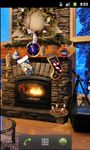 Tangkapan layar apk Christmas Fireplace LWP 13