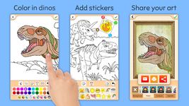 Tangkapan layar apk Permainan warna dinosaurus 13