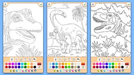 Скриншот 2 APK-версии игра цвета динозавра