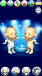 Talking Twins bebé - Babsy captura de pantalla apk 12