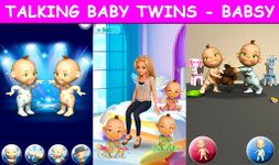 Talking Twins bebé - Babsy captura de pantalla apk 23