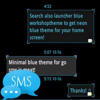 Go Sms Pro Tema Hielo Minimo Apk Descargar App Gratis Para Android