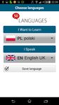 Learn Polish - 50 languages ekran görüntüsü APK 7