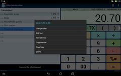 Office Calculator Free capture d'écran apk 4