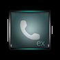 Dialer GlassAqua Metal theme icon