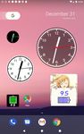 Simple アナログ時計 [秒針対応ウィジェット] のスクリーンショットapk 