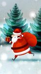 Screenshot 2 di Babbo Natale Sfondi Animati apk