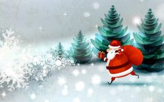 Скриншот 1 APK-версии Дед Мороз Живые Обои