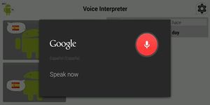 Interprète Vocal - Traducteur capture d'écran apk 1