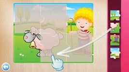 Captura de tela do apk Puzzle animais para crianças 12