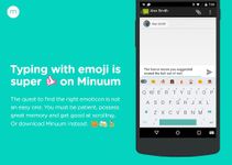 Minuum Keyboard + Smart Emoji imgesi 5