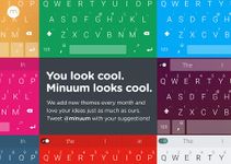 Minuum Keyboard + Smart Emoji capture d'écran apk 4