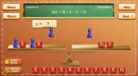 Captura de tela do apk Hands-On Equations 1 12