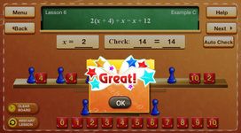 Captura de tela do apk Hands-On Equations 1 13