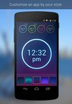 Captura de tela do apk Neon Alarm Clock free 6