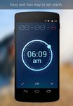 Captura de tela do apk Neon Alarm Clock free 5