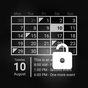 Calendar Widget (key) 아이콘