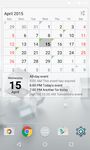 Captură de ecran Calendar Widget (key) apk 6