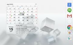 Скриншот  APK-версии Виджет Календарь (ключ)