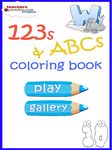 Captura de tela do apk 123s ABC livro para colorir 4