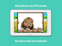 Kids Zoo, animal sounds & pictures, games for kids image 13