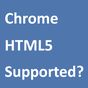 ไอคอน APK ของ HTML5 Supported for Chrome?