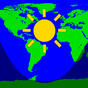 Ikon Daylight World Map