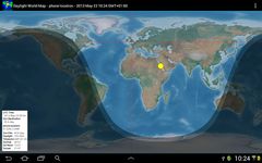 Tangkapan layar apk Daylight World Map 