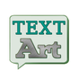 ikon TextArt Keren: Teks pencipta 