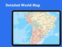 Tangkapan layar apk World Map 2017 8