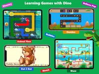 Captură de ecran Dino Preschool Learning Games apk 10