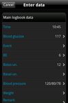 SiDiary Diabetes Management captura de pantalla apk 5