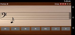 Captura de tela do apk Leitura de Partitura - Jogo 1