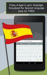 Captura de tela do apk Spanish for ai.type Keyboard 4