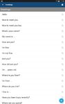 Screenshot 9 di Frasario di viaggio: traduttore linguistico apk