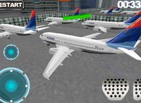 Airport 3D airplane parking image 4