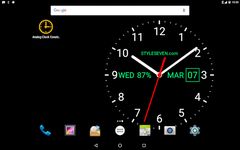 Captura de tela do apk Analog Clock Live Wallpaper-7 8