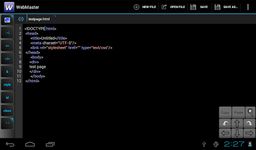 Webmaster's HTML Editor Screenshot APK 10