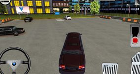 Limousine City Parking 3D Bild 