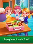 Screenshot 1 di School Lunch Food Maker! apk