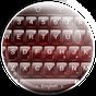 Keyboard Theme Glass Red APK