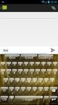 Keyboard Theme Glass Gold image 4