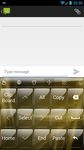 Keyboard Theme Glass Gold image 2