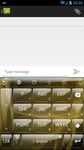 Keyboard Theme Glass Gold image 