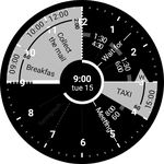 Widget reloj calendario captura de pantalla apk 4