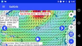 Tangkapan layar apk Marine Weather | SailGrib 8