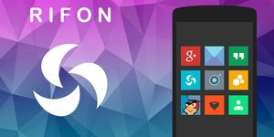 Screenshot 2 di Rifon Apex/Nova/GO/ADW Theme apk