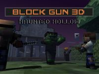 Captura de tela do apk Block Gun 3D: Haunted Hollow 13