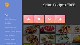 Recettes de salade GRATUIT capture d'écran apk 