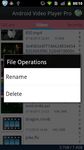 ภาพหน้าจอที่ 4 ของ Video Player Pro for Android